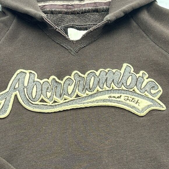 Abercrombie & Fitch Authentic Vintage Pullover Sweatshirt Hoodie Women’s Medium - Picture 2 of 10